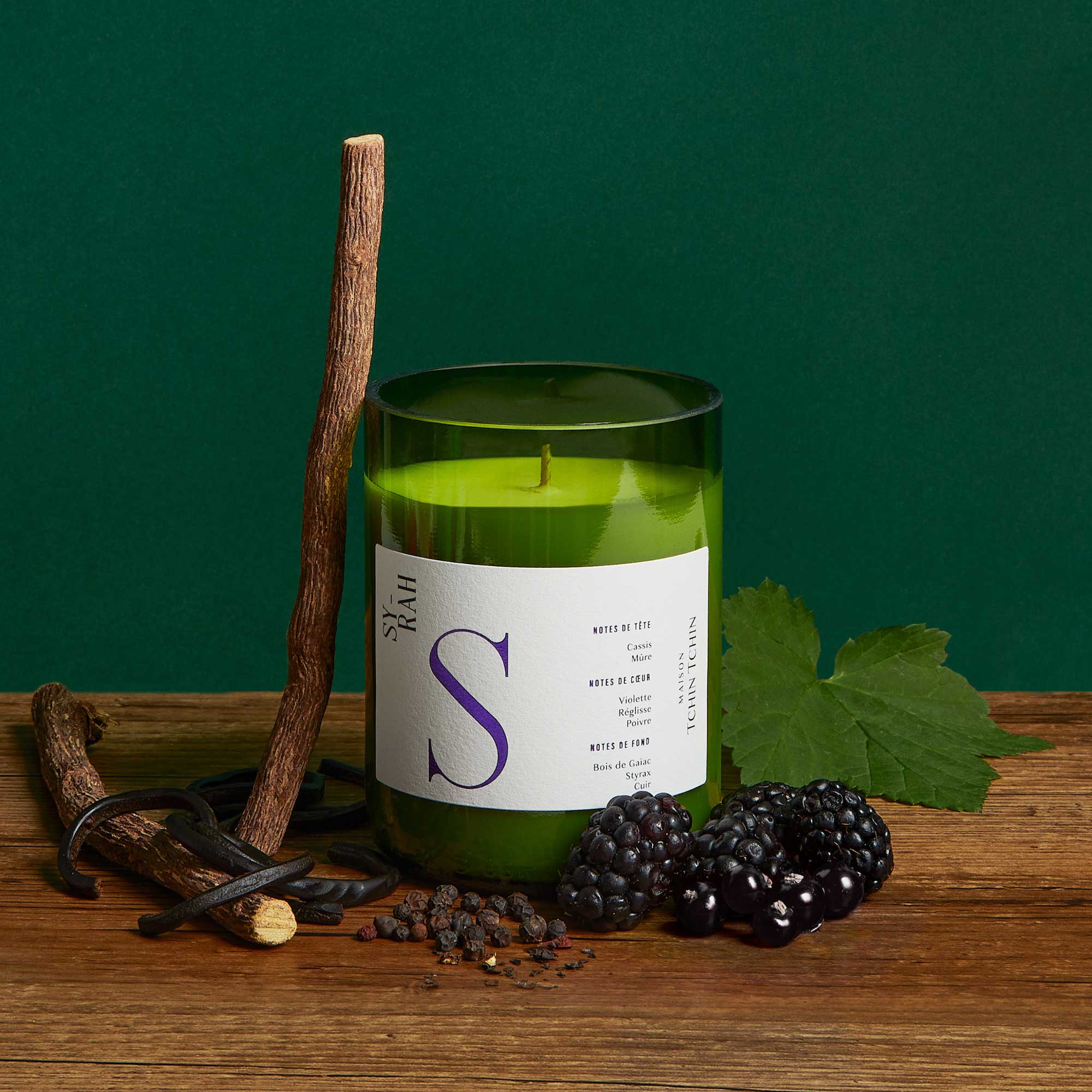 Bougie parfumée Syrah