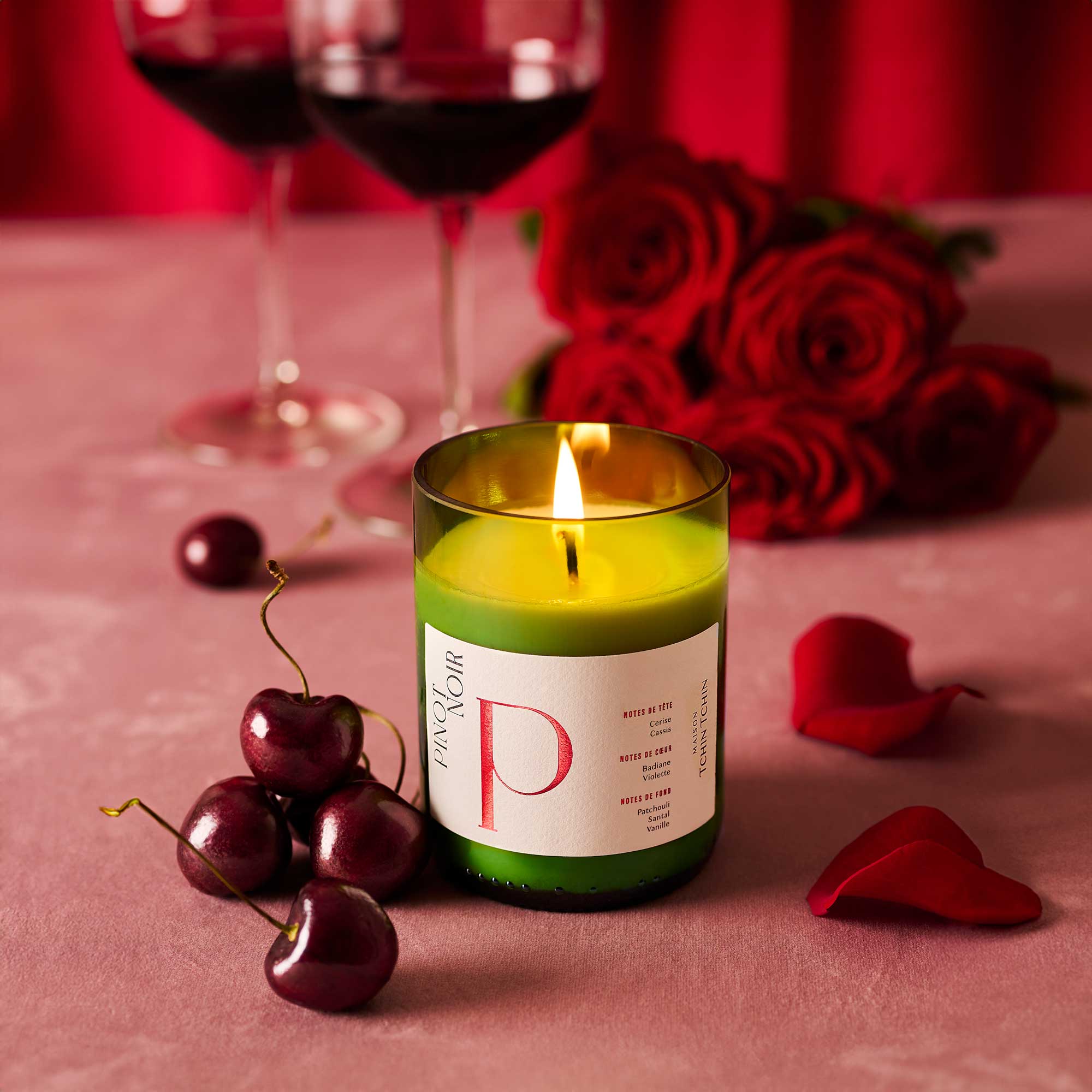 Bougie parfumée Pinot Noir