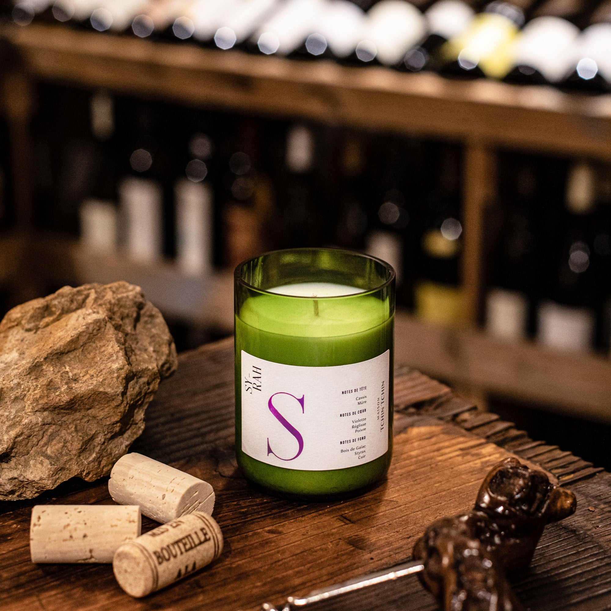 Bougie parfumée Syrah