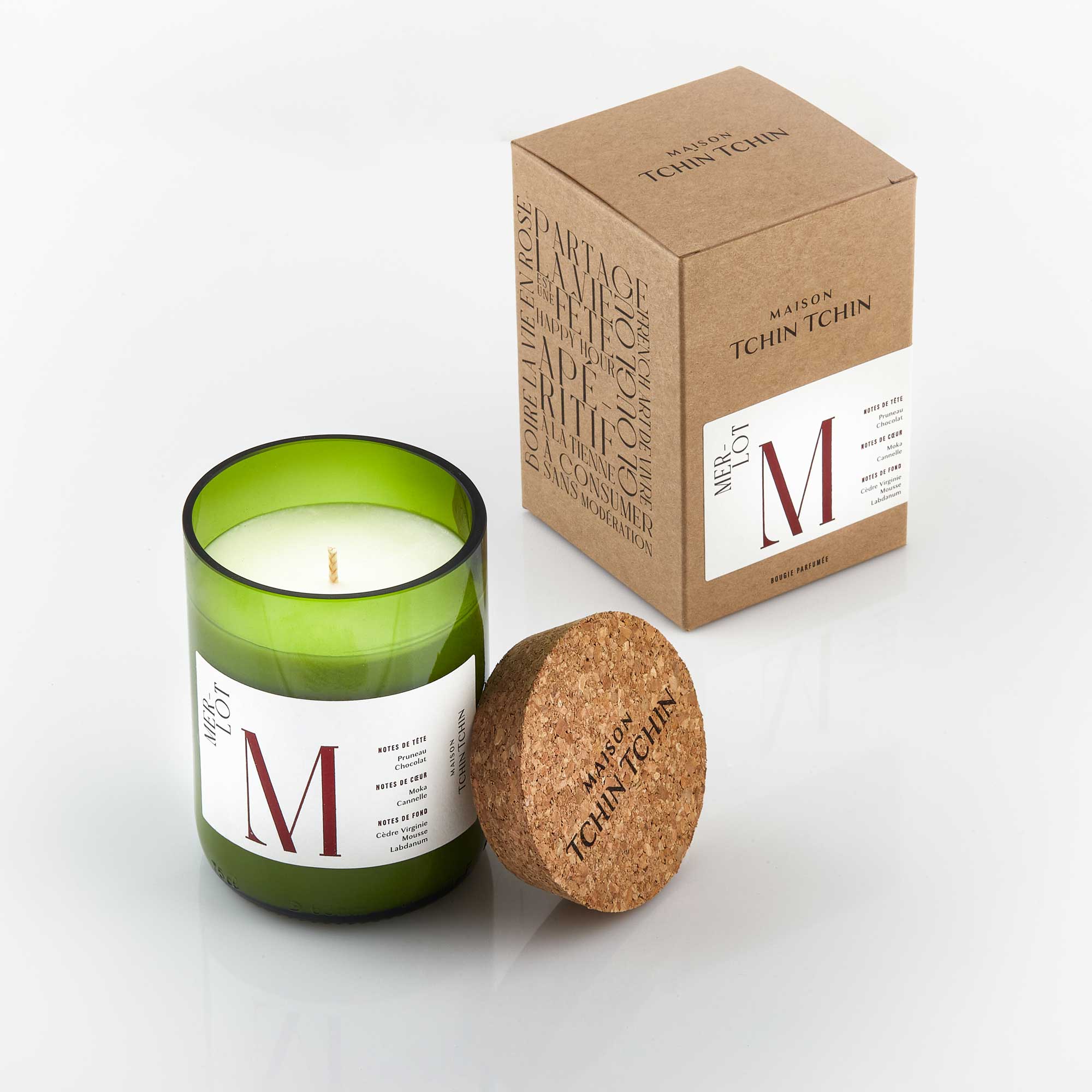 Bougie parfumée Merlot