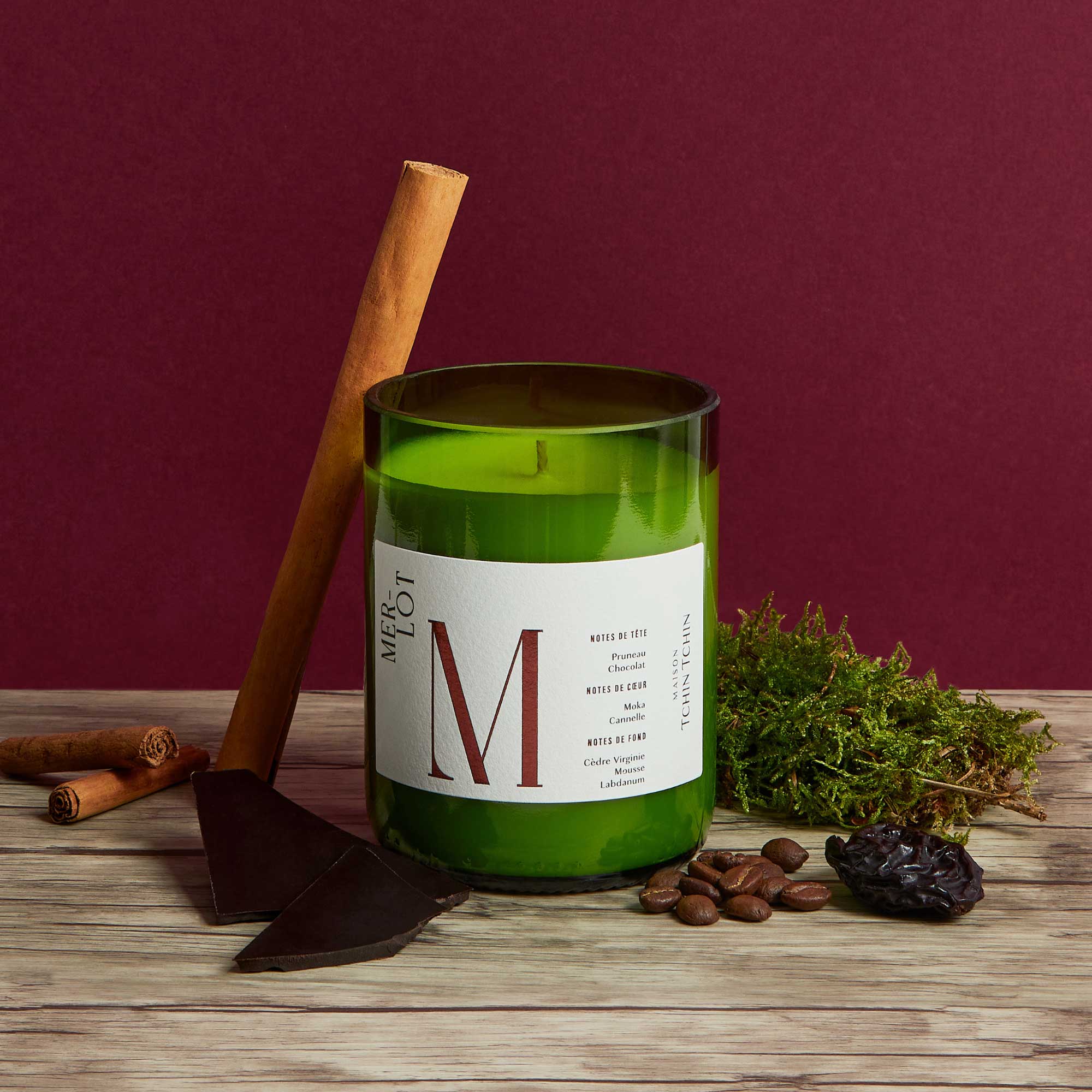 Bougie parfumée Merlot