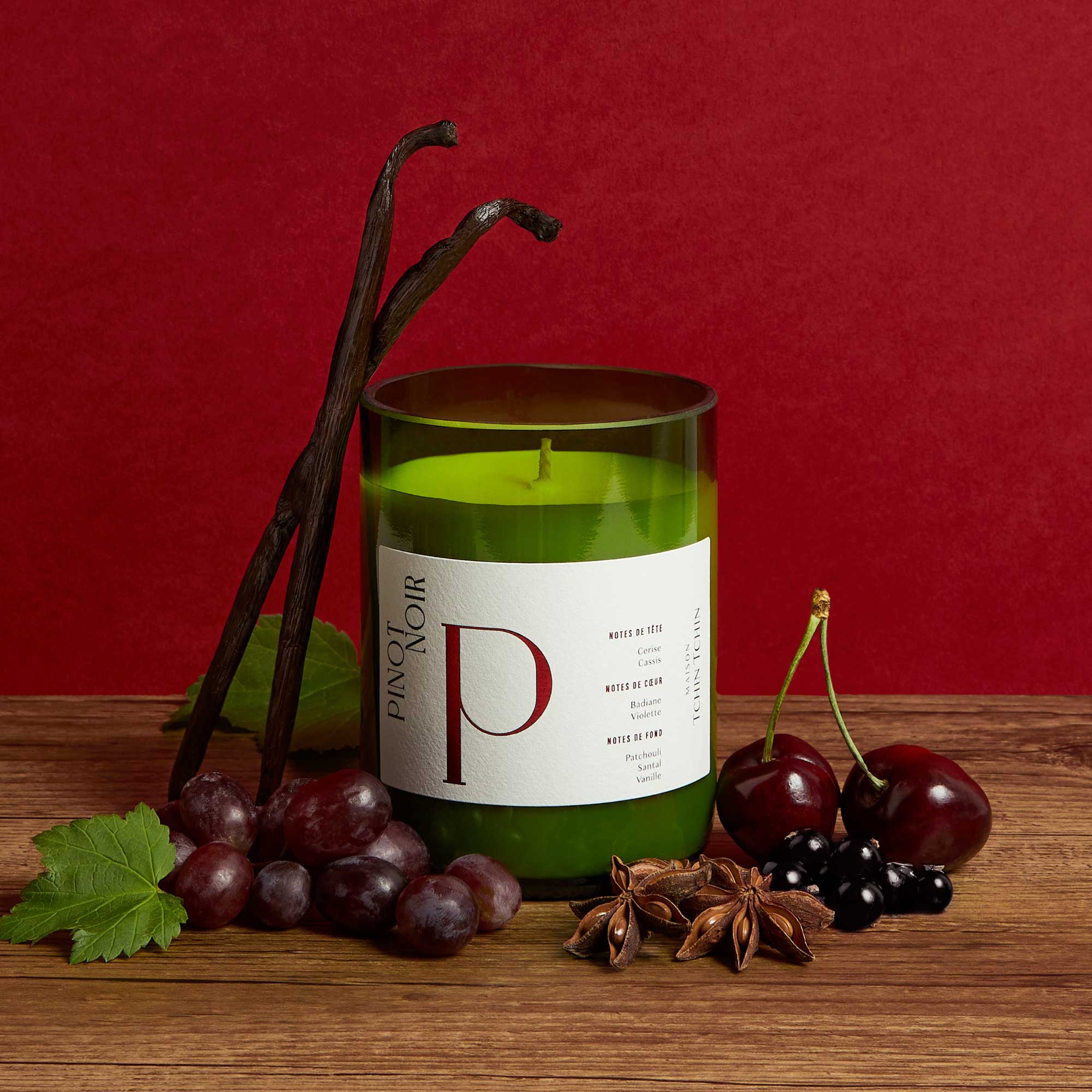 Bougie parfumée Pinot Noir