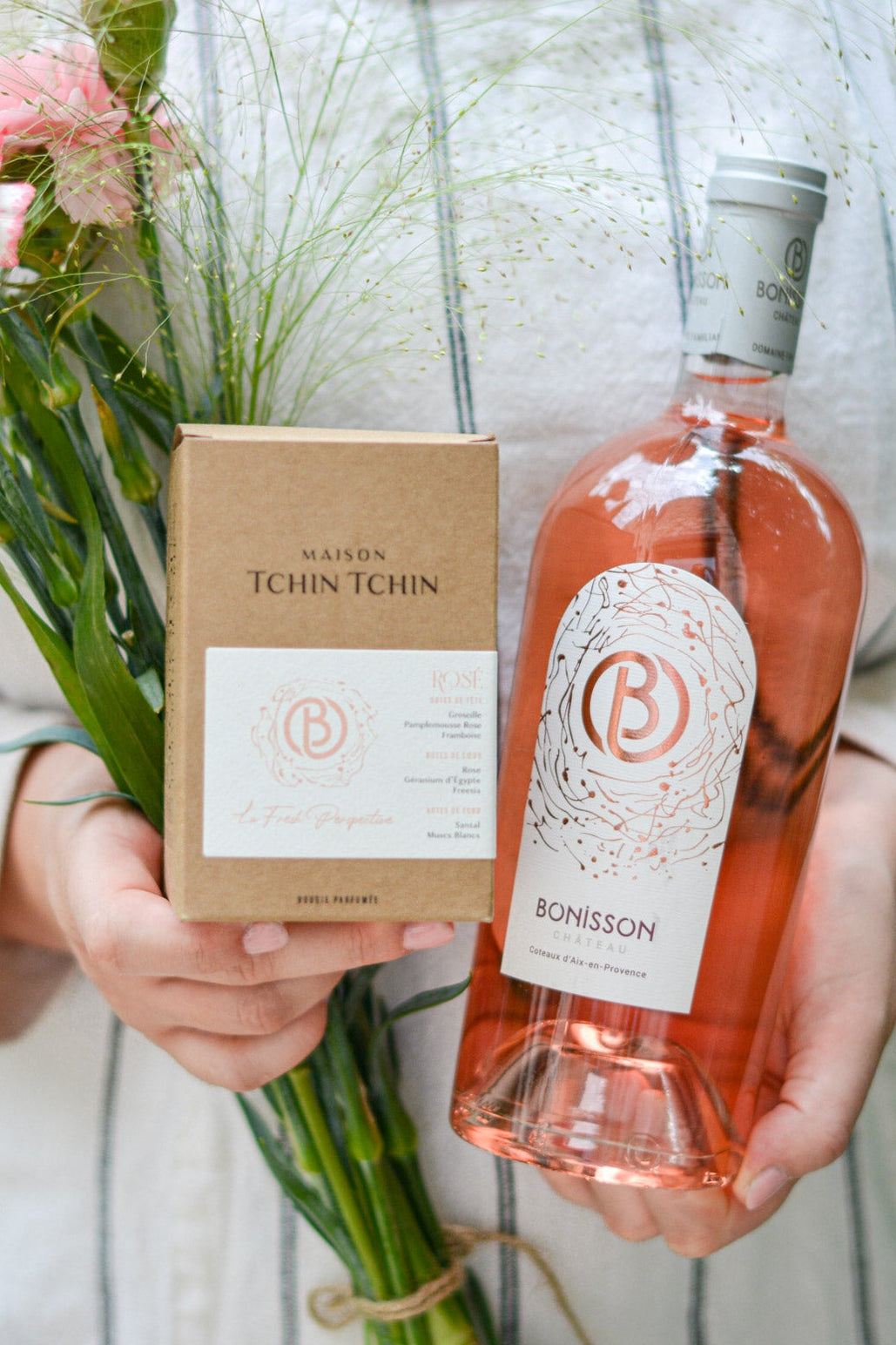 Bougie Château Bonisson x Maison Tchin Tchin