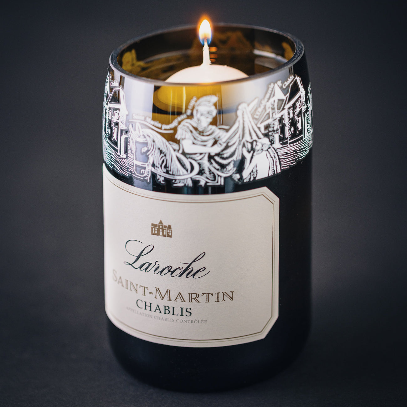 Photophore Laroche AOP Chablis x Maison Tchin Tchin