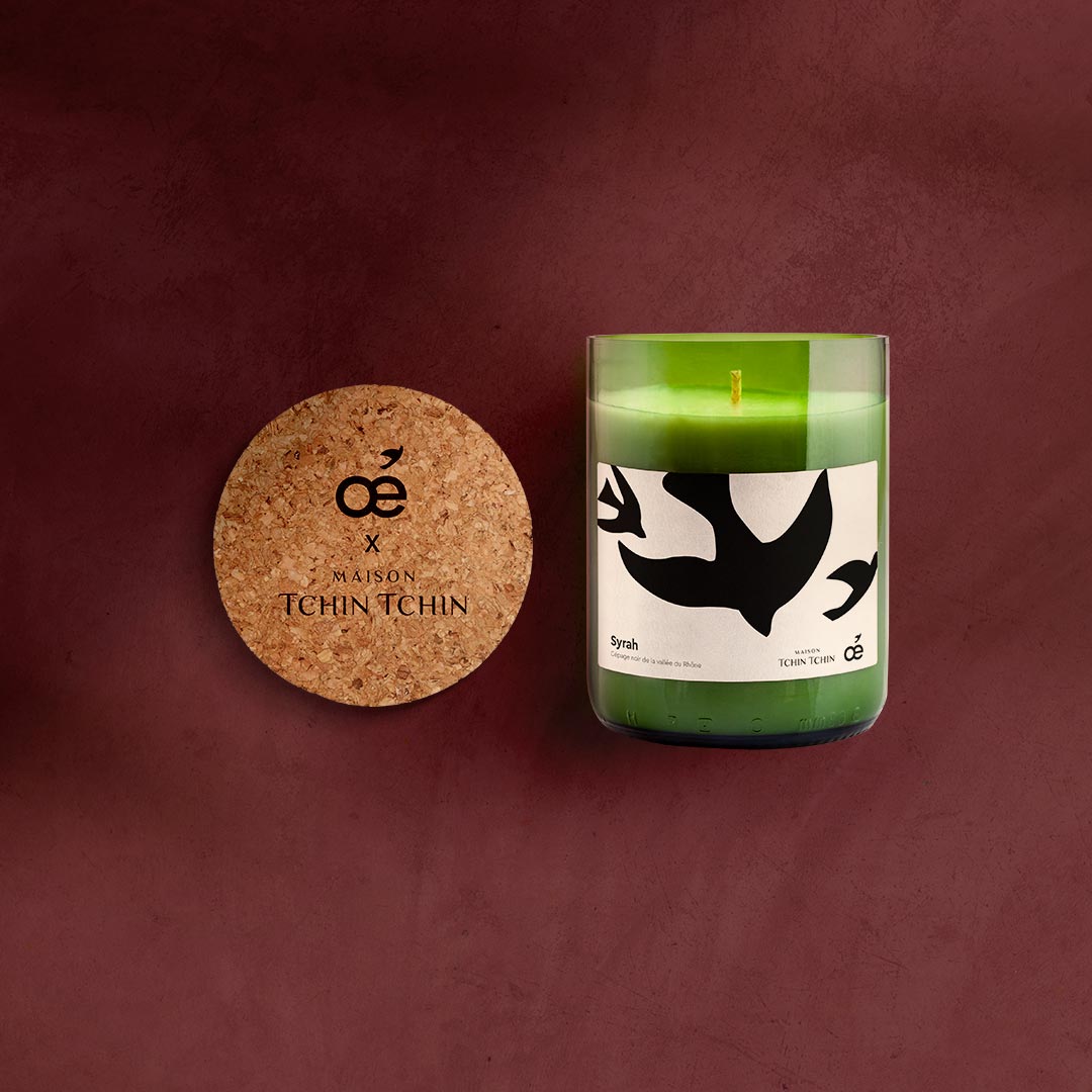 Bougie Oé x Maison Tchin Tchin - Edition limitée